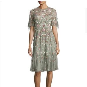 Needle and Thread Floweret Embellished Midi Dress